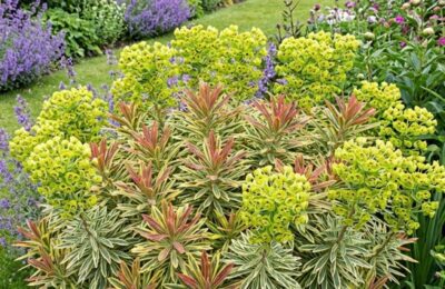 Еуфорбия (Euphorbia amygdaloides Ascot Rainbow)